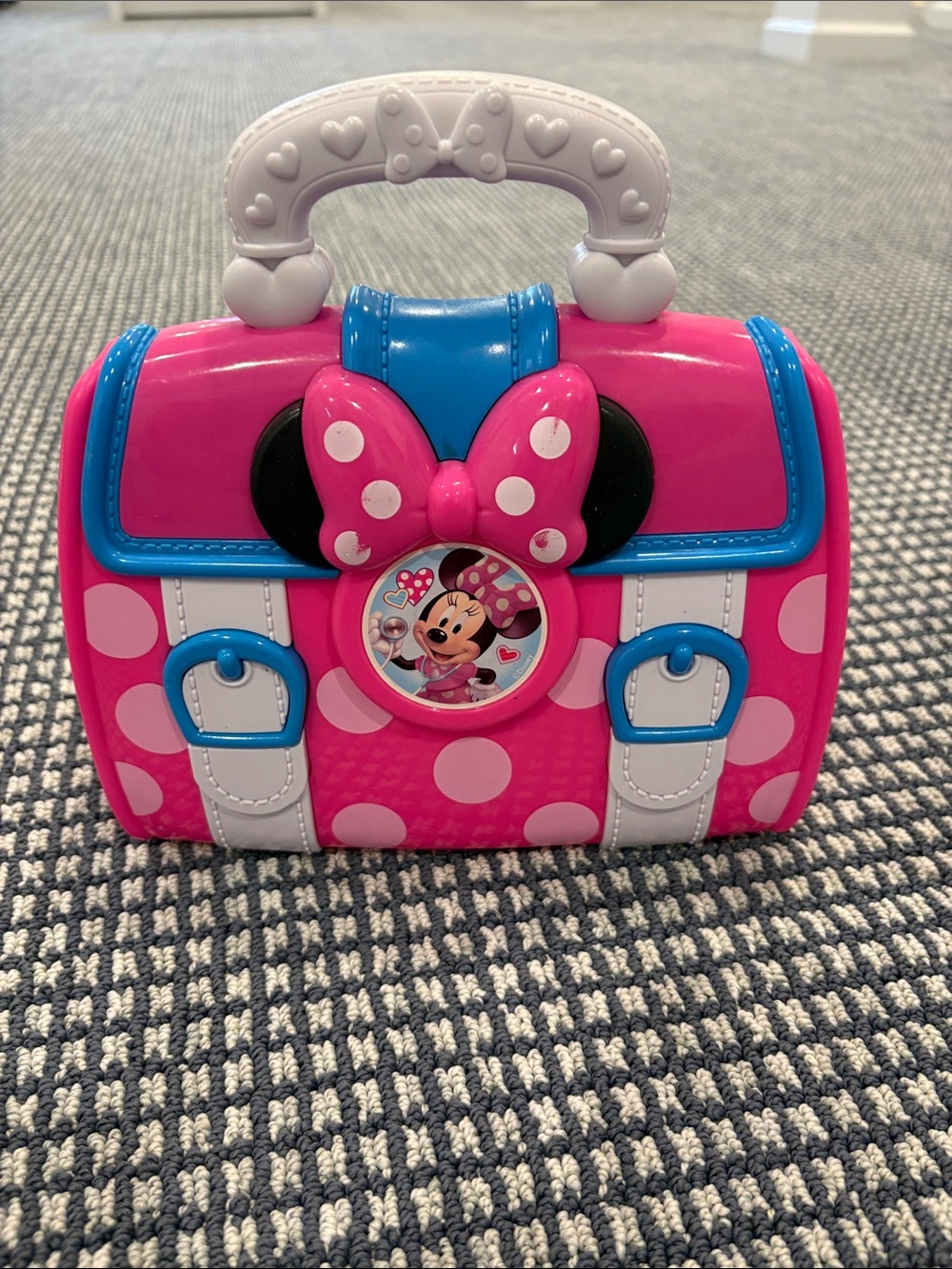 Disney Pink and Blue Minnie Polka Dot Play Handbag